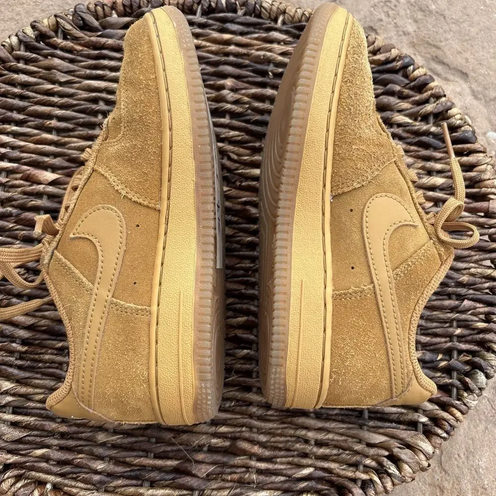 Size 2Y- Nike Air Force 1 LV8 3 Low Wheat‎ 2019 BQ5485-700